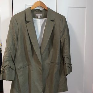 H&M Linen blazer!